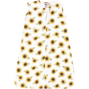imageHudson Baby Unisex Baby Cotton Sleeveless Wearable Sleeping Bag Sack BlanketSunflower