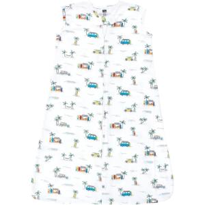 imageHudson Baby Unisex Baby Cotton Sleeveless Wearable Sleeping Bag Sack BlanketSurfer Dude