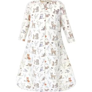 imageHudson Baby Unisex Baby Long Sleeve Cotton Jersey Sleeping Bag Boy Woodland 612 MonthsEnchanted Forest