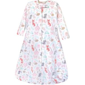 imageHudson Baby Unisex Baby Long Sleeve Cotton Jersey Sleeping Bag Boy Woodland 612 MonthsGirl Woodland