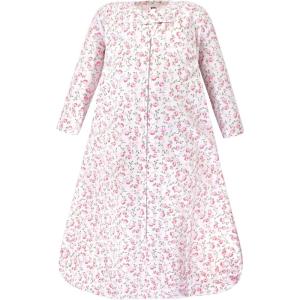 imageHudson Baby Unisex Baby Long Sleeve Cotton Jersey Sleeping Bag Boy Woodland 612 MonthsPink Peony