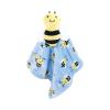 imageHudson Baby Unisex Baby Animal Face Security Blanket Pastel Sea 3Pack One SizeButterfly 3pack