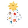 imageHudson Baby Unisex Baby Animal Face Security Blanket Pastel Sea 3Pack One SizeHappy Planets 3pack