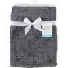 imageHudson Baby Unisex Baby Plush Waffle Blanket Moose One SizeCharcoal