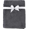 imageHudson Baby Unisex Baby Plush Waffle Blanket Moose One SizeCharcoal
