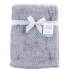 imageHudson Baby Unisex Baby Plush Waffle Blanket Moose One SizeGray