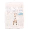 imageHudson Baby Unisex Baby Plush Waffle Blanket Moose One SizeModern Giraffe