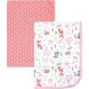 imageHudson Baby Unisex Baby Cotton Swaddle Blankets Woodland Fox One SizeWoodland Fox
