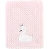 imageHudson Baby Unisex Baby Plush Waffle Blanket Moose One SizeSwan