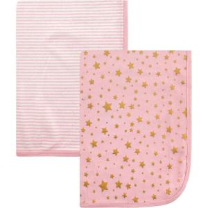 imageHudson Baby Unisex Baby Cotton Swaddle Blankets Woodland Fox One SizeGold Star