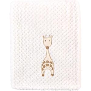 imageHudson Baby Unisex Baby Plush Waffle Blanket Moose One SizeModern Giraffe