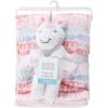imageHudson Baby Unisex Baby Plush Blanket with Toy Paisley Elephant One SizeSnuggly Unicorn