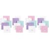 imageHudson Baby Unisex Baby Super Soft Cotton Washcloths Elephants One SizeUnicorn