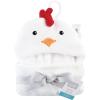 imageHudson Baby Unisex Baby and Toddler Hooded Animal Face Plush Blanket Orange Fox One SizeChicken