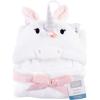 imageHudson Baby Unisex Baby and Toddler Hooded Animal Face Plush Blanket Orange Fox One SizeRainbow Unicorn