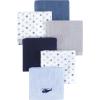 imageHudson Baby Unisex Baby Super Soft Cotton Washcloths Elephants One SizeHelicopter