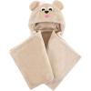 imageHudson Baby Unisex Baby and Toddler Hooded Animal Face Plush Blanket Orange Fox One SizeMiss Monkey