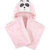 imageHudson Baby Unisex Baby and Toddler Hooded Animal Face Plush Blanket Orange Fox One SizeMiss Panda