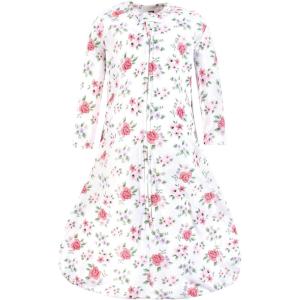 imageHudson Baby Unisex Baby Long Sleeve Cotton Jersey Sleeping Bag Sack BlanketVintage Floral