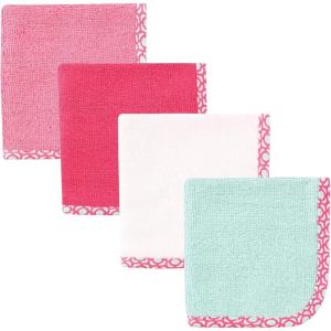imageHudson Baby Unisex Baby Super Soft Cotton Washcloths Elephants One SizeLattice