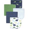 imageHudson Baby Unisex Baby Animal Hooded Towel 3pk and 15 Washcloths Unicorn One SizeDinosaur