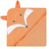imageHudson Baby Unisex Baby Cotton Rich Hooded Towels Fawn One SizeFox