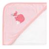 imageHudson Baby Unisex Baby Cotton Rich Hooded Towels Fawn One SizePink Fox