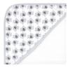 imageHudson Baby Unisex Baby Cotton Rich Hooded Towels Fawn One SizeWhite Dots Gray Elephant