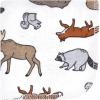 imageHudson Baby Unisex Baby Flannel Washcloths Boy Woodland Pals 12Pk One SizeAnimal Adventure 12 Pack
