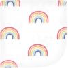 imageHudson Baby Unisex Baby Flannel Washcloths Boy Woodland Pals 12Pk One SizeCreative Rainbow 12pk