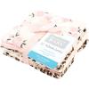 imageHudson Baby Unisex Baby Flannel Washcloths Boy Woodland Pals 12Pk One SizeNeutral Pink Floral 10 Pack