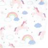 imageHudson Baby Unisex Baby Flannel Washcloths Boy Woodland Pals 12Pk One SizeUnicorns Rainbows 10 Pack