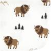 imageHudson Baby Unisex Baby Flannel Washcloths Boy Woodland Pals 12Pk One SizeWild Buffalo 12 Pack