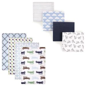 imageFlannel Receiving Blanket 8PackCarPaper Airplane