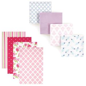 imageFlannel Receiving Blanket 8PackRoseFeathers