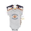 imageHudson Baby Baby Boys Cotton Bodysuits 5packFootball Huddles