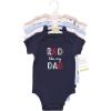 imageHudson Baby Baby Boys Cotton Bodysuits 5packRad Like Dad