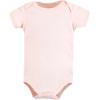 imageHudson Baby Baby Girls Cotton Bodysuits 7packCinnamon Pink Prints