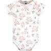 imageHudson Baby Baby Girls Cotton Bodysuits 7packCinnamon Pink Prints