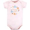 imageHudson Baby Baby Girls Cotton Bodysuits 7packHappy Fall