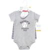 imageHudson Baby Unisex Baby Bodysuit Short and Sock 3Piece SetBaseball Biggest Fan