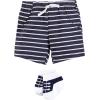 imageHudson Baby Unisex Baby Bodysuit Short and Sock 3Piece SetCool Dude Lobster