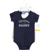 imageHudson Baby Unisex Baby Bodysuit Short and Sock 3Piece SetHandsome Daddy