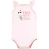 imageHudson Baby Unisex Baby Bodysuit Short and Sock 3Piece SetMelt My Heart Ice Cream