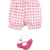 imageHudson Baby Unisex Baby Bodysuit Short and Sock 3Piece SetStrawberry Love