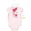 imageHudson Baby Unisex Baby Bodysuit Short and Sock 3Piece SetStrawberry Love