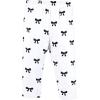 imageHudson Baby Unisex Baby Cotton Bodysuit Pant and Shoe SetBlack Bow