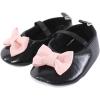 imageHudson Baby Unisex Baby Cotton Bodysuit Pant and Shoe SetBlack Bow