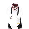 imageHudson Baby Unisex Baby Cotton Bodysuit Pant and Shoe SetBuffalo Plaid Bow Tie
