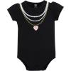 imageHudson Baby Unisex Baby Cotton Bodysuit Pant and Shoe SetDaddys Girl Necklace